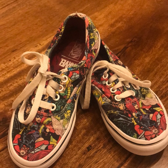 vans comic shoes
